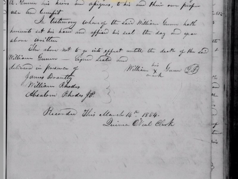 The Gift of a Soul in 1853: Raburn&nbsp;Gunn